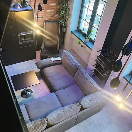 Loft Przedzalnia Апартаменты Жирардув